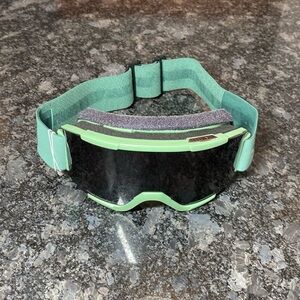Smith Squad Snow Goggles Aloe Green ChromaPop Sun Black Lens Ski